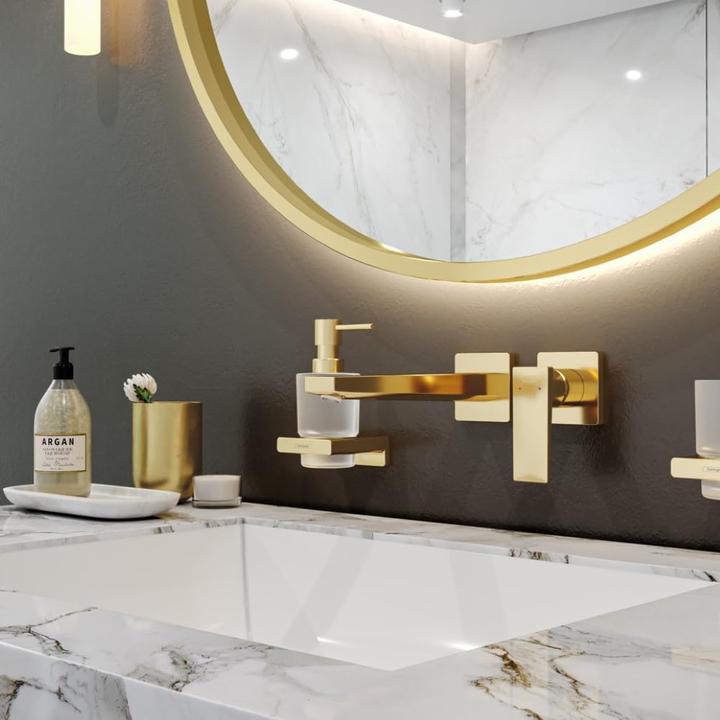 Actual product image hansgrohe Metropol single-lever concealed washbasin mixer (polished gold optic)