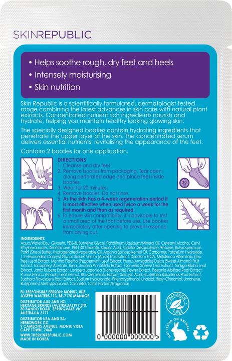 Skin Republic Foot Repair (Fusscrème & Fussgel, 18 ml)