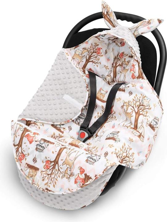 Produktbild EliMeli Einschlagdecke für Babyschale