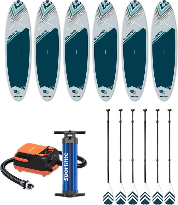 Actual product image Wüsthof SUP-Boards-Set Rental One Size, mit 6 Boards (10'8")