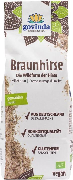 Image du produit millet brun moulu millet sauvage bio (500 g)