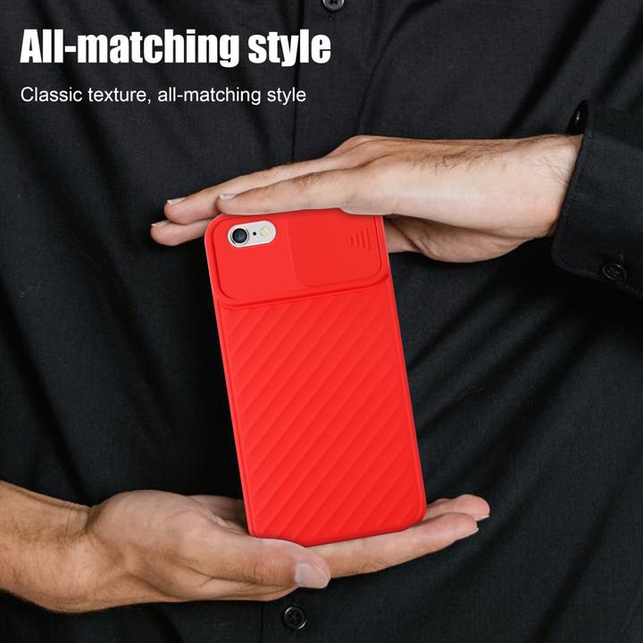 Immagine prodotto Cadorabo Cover in TPU con protezione della fotocamera (Apple iPhone 6)