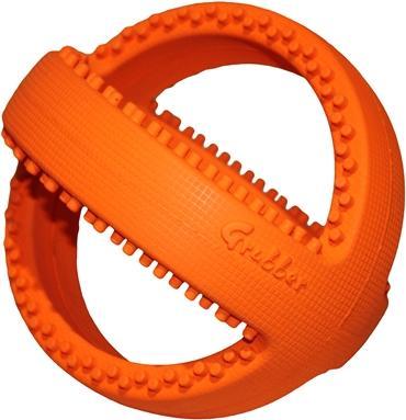 Happy Pet Grubber Interactieve Voetbal Oranje (Apportieren)