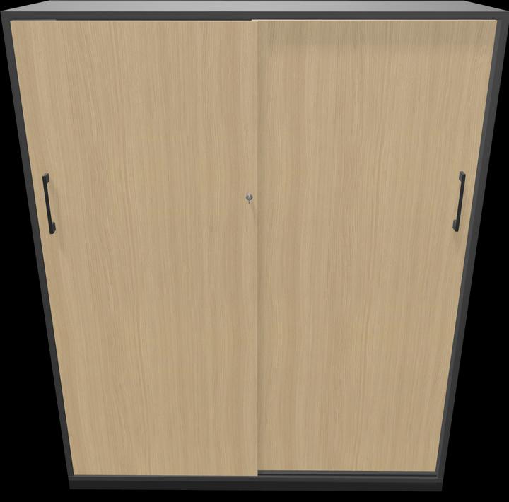 Actual product image Narbutas Choice sliding door cabinet (120 x 40 x 146.5 cm)