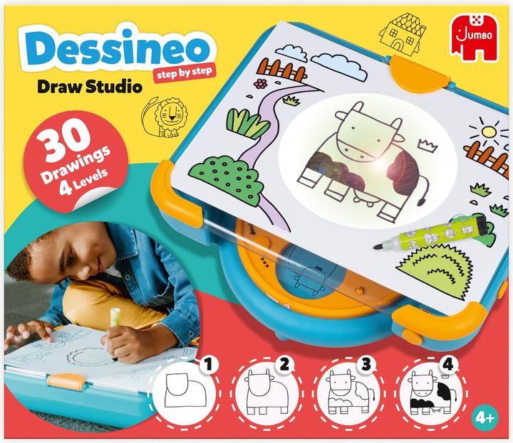 Immagine prodotto Jumbo Dessineo Atelier di disegno (Multilingue)