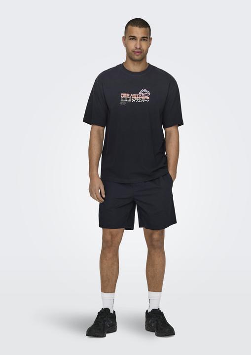 Produktbild Only & Sons Locker geschnitten Rundhals T-Shirt T-shirt (XL)