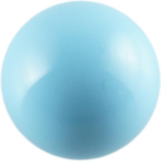 Actual product image Star Piercing Micro Ball pastel light blue (without brass, Surgical steel 316L)