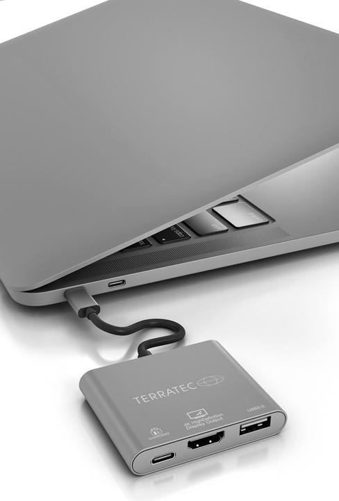 Produktbild Terratec Connect C3 (USB-C, 3 Ports)