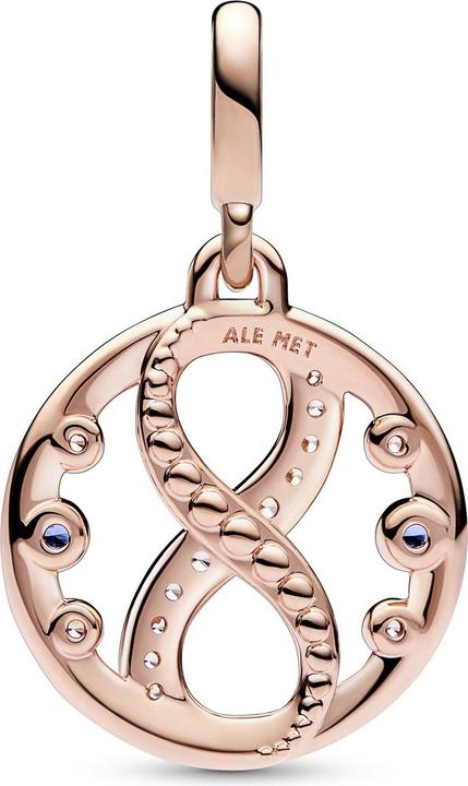 Produktbild Pandora ME Unendlichkeitssymbol Medaillon Charm (Metall, rosevergoldet)