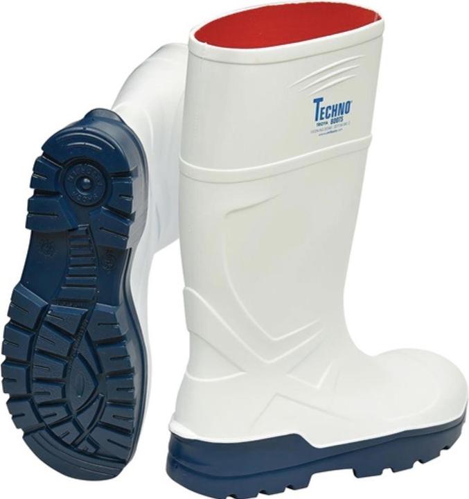 Actual product image Techno Boots Boots VITAN size 42 white S4 CI SRC EN ISO 20345 Polyurethane (S4, 42)