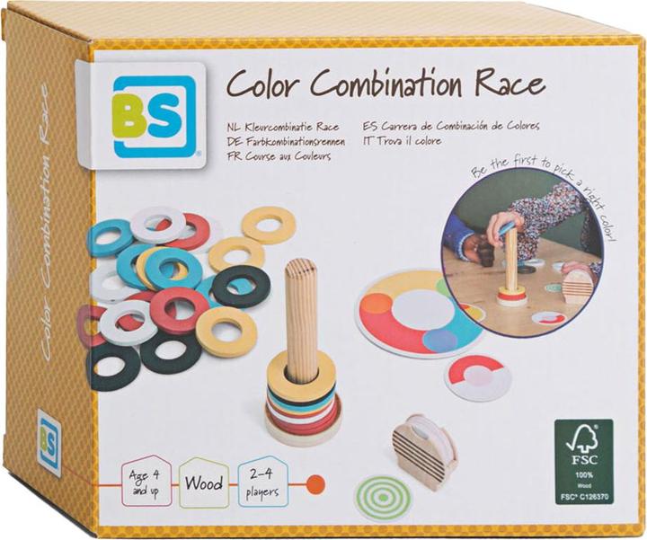 BS Giocattoli Gioco di corse con combinazione di colori