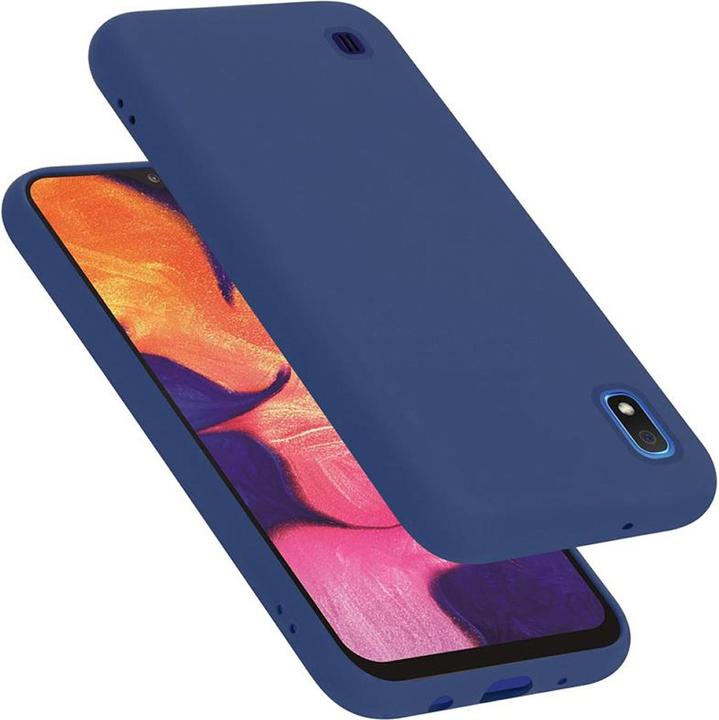 Actual product image Cadorabo TPU Liquid Silicone Case Cover (Samsung Galaxy A10, HTC One M10)