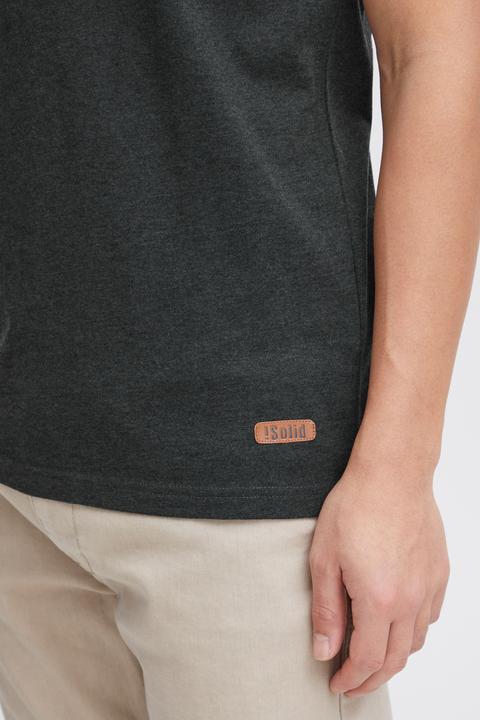 Immagine prodotto Solid Volker T-Shirt A Maniche Corte Maglietta Da Uomo Con Collo Grandad (XXL)