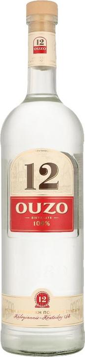 Image du produit Ouzo 12 Apéritif de Grèce 38% Vol. 1l
