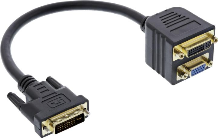 Productafbeelding InLine DVI-I adapterkabel (DVI, VGA, 23 cm)