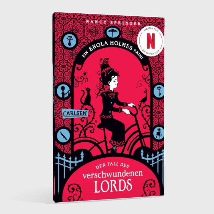 Immagine prodotto Enola Holmes: Der Fall des verschwundenen Lords (Tedesco, Nancy Springer, 2024)