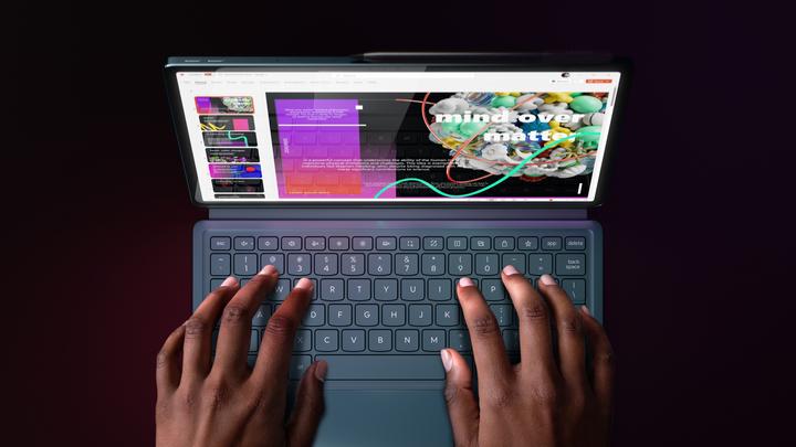 Actual product image Lenovo Plus (WLAN only, 12.70", 256 GB, Tidal Teal)