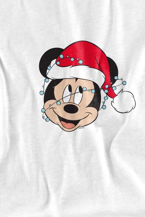 Actual product image Disney Mens Mickey Mouse Christmas Lights Wrap T-Shirt (3XL)