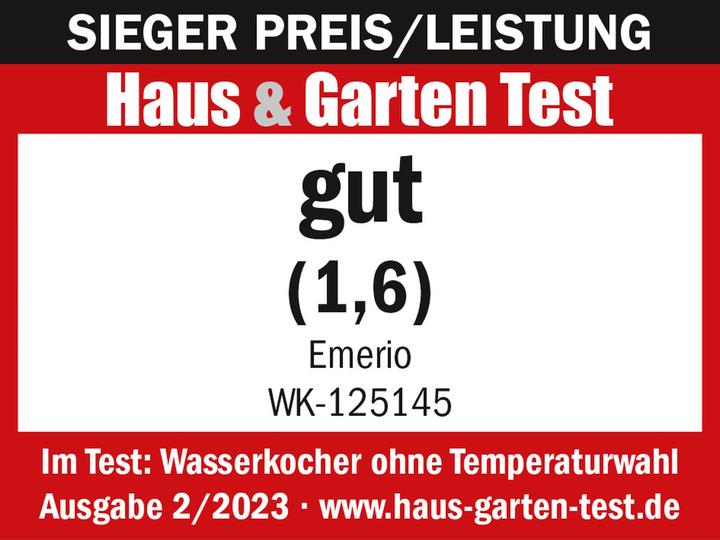 Produktbild Emerio Wasserkocher (1.20 l)