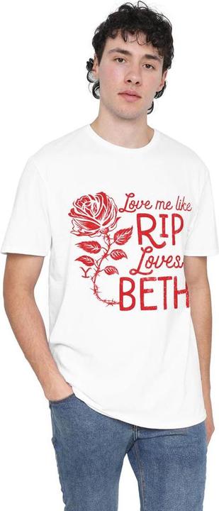 Actual product image Yellowstone Mens Love Me Like Rip Loves Beth T-Shirt (4XL)