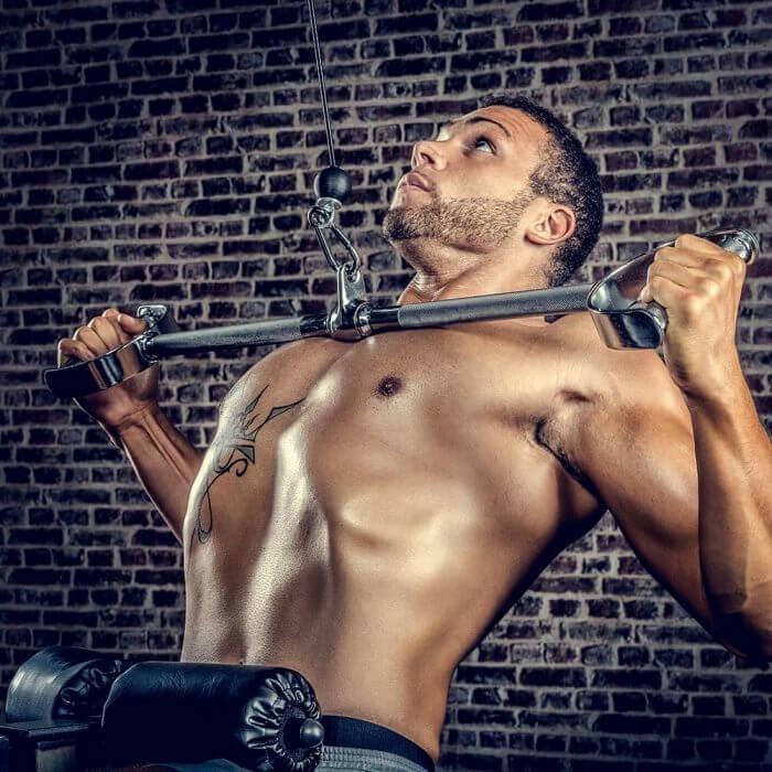 Actual product image ATX Parallel lat pull-down bar approx. 90 cm