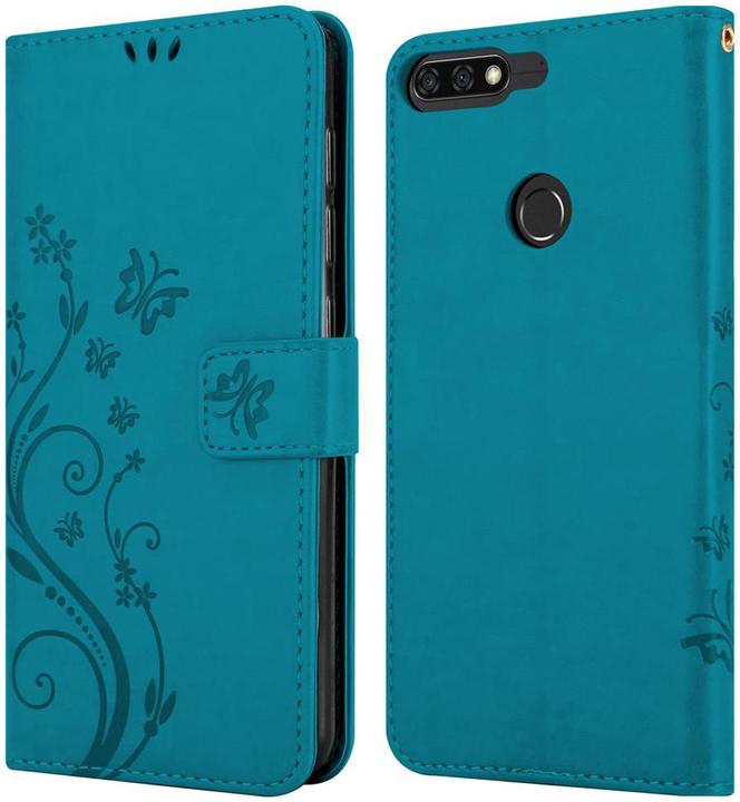 Immagine prodotto Cadorabo Copertina del libro di fiori (Huawei Y7 (2018))
