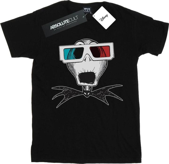 Disney Nightmare Before Christmas Jack Skellington 3D Glasses TShirt