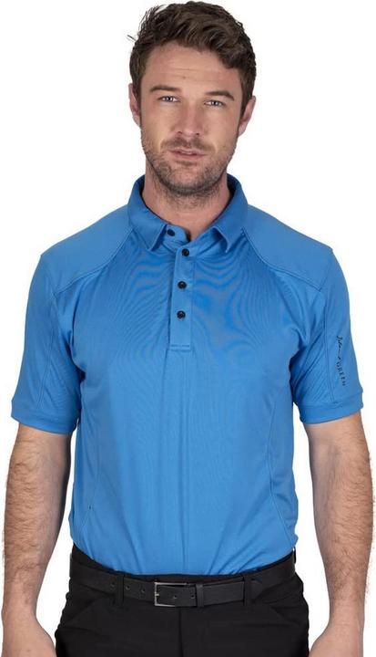 Actual product image Island Green Mens Topstitched Golf Polo Shirt (XXL)