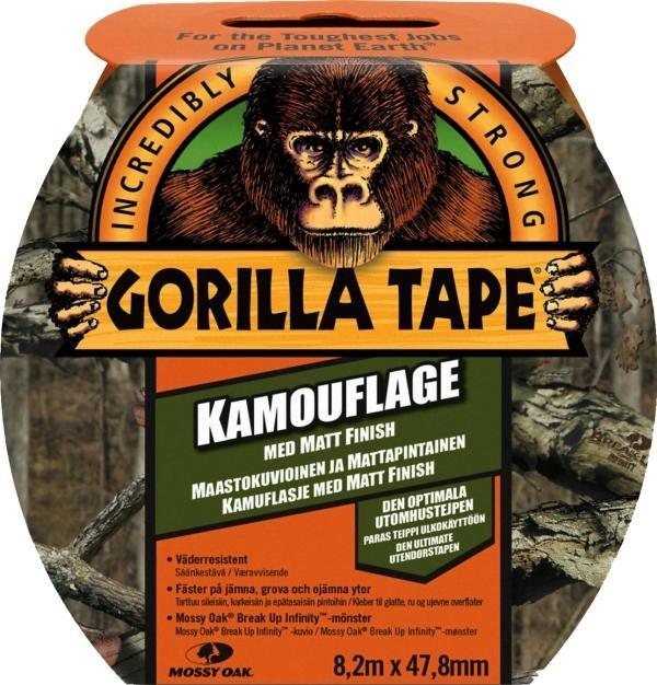 Image du produit Gorilla Ruban adhésif super résistant 48 mm x 8,2 mètres Camoflage (48 mm)