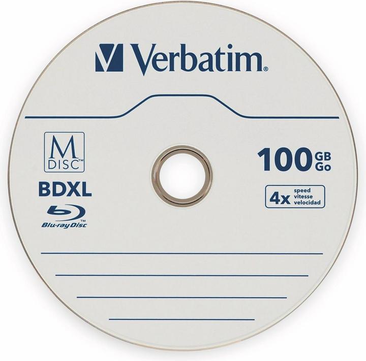 Actual product image Verbatim BD-R M-DISC 100GB 1-pack (1 x)