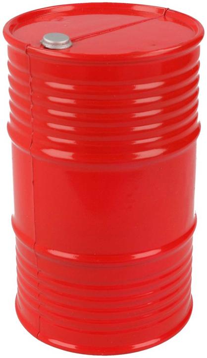 Robitronic ölfass kunststoff rot 95x60mm