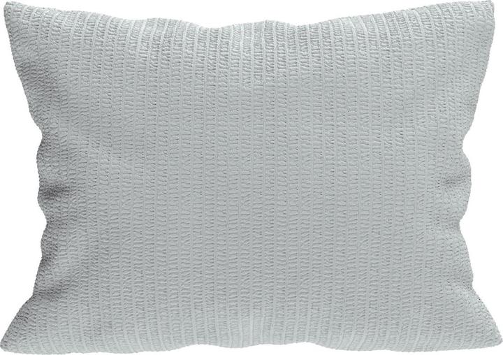 Image du produit Lotus Bettwaren Parure de lit en satin seersucker uni (Taie d'oreiller, 50 x 70 cm)