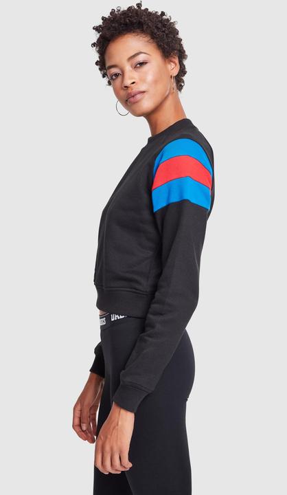 Immagine prodotto Urban Classics Girocollo con maniche a strisce da donna (L)