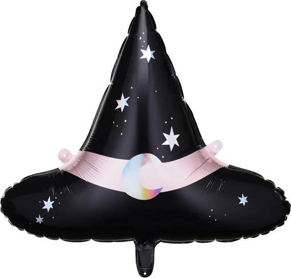 Image du produit Partydeco Chapeau de sorcière Ballon en plastique Sorcières et fête d'Halloween (1 x)