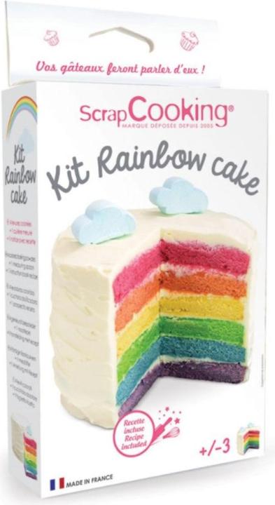 Immagine prodotto ScrapCooking Kit Torta Arcobaleno (110 ml)