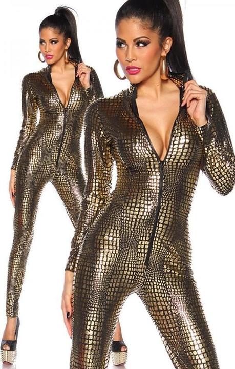 Produktbild Saresia Wetlook Overall mit Cut-Outs (XL)