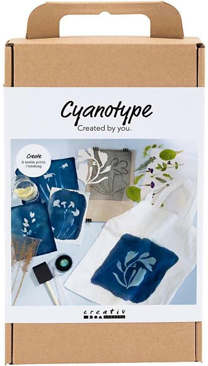 Produktbild Creative - Kreativ Set Cyanotypie, Textilien, Blau, 1 Pck - ()