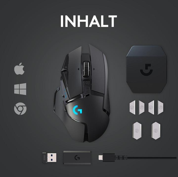 Actual product image Logitech G G502 Lightspeed (Wireless)
