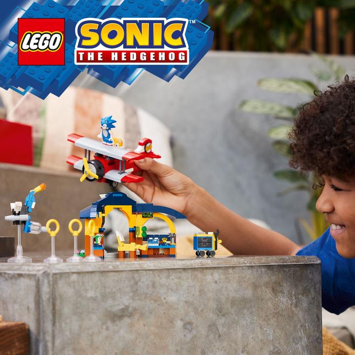 Immagine prodotto LEGO L'aereo tornado di Tails con officina (76991, LEGO Sonic)