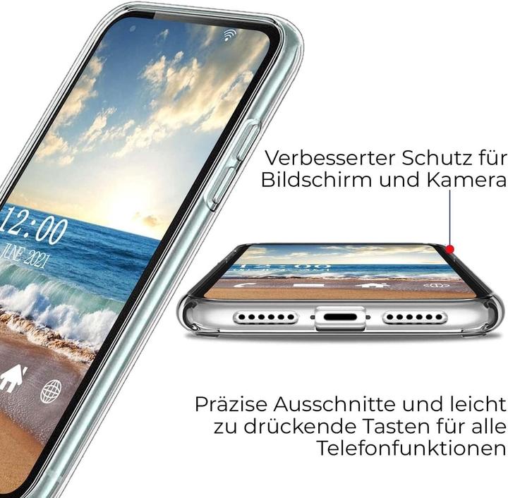 Produktbild König Design Hülle Handy Schutz für Realme C35 Case Cover Tasche Bumper Etuis Backcover TPU (Realme C35)