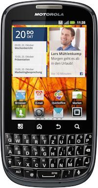 Motorola Pro Plus - Zwart (3.10", 5 Mpx, 3G)