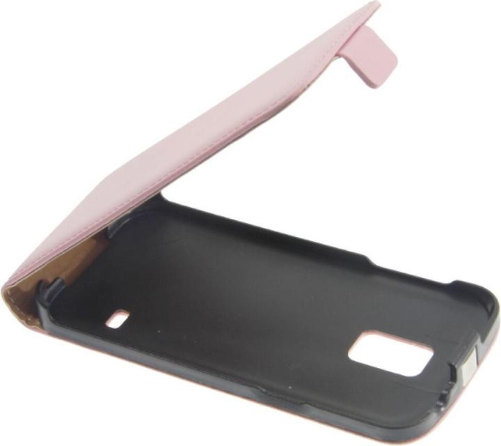 Immagine prodotto OEM Custodia Flip Slim in pelle per Galaxy S5 mini - rosa (Samsung Galaxy S5 Mini)