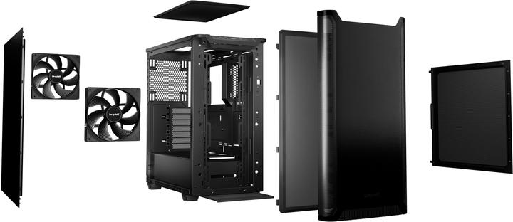 Produktbild be quiet! Pure Base 501 (mATX, Mini-ITX, ATX)
