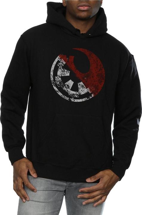 Image du produit Star Wars - Sweat à capuche ROGUE ONE RUSTY EMBLEMS - Homme (S)
