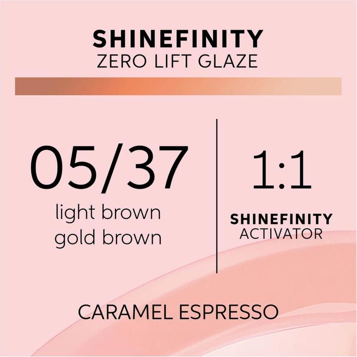 Produktbild Wella Shinefinity (Caramel, Espresso, 05/37 Light Brown Gold Brown)