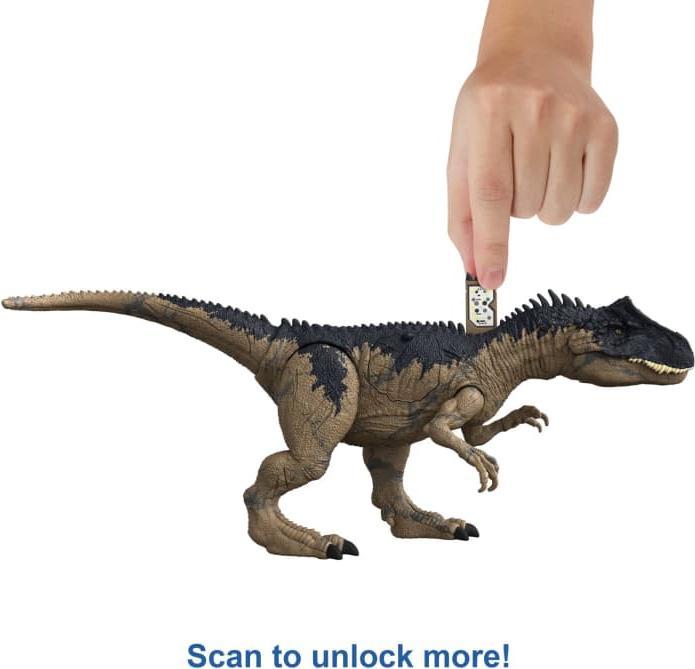 Image du produit Mattel Jurassic World - Extreme Damage Roarin' Allosaurus