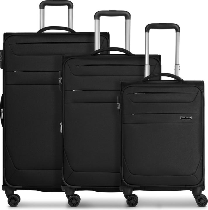 Worldpack Chicago Kofferset mit Dehnfalte (186 l, XL (ab 115l))