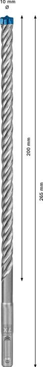 Image du produit Bosch Professional Zubehör Forets marteau Expert SDS plus-7X, 10 x 200 x 265 mm, 30 pièces (10 millimètres)