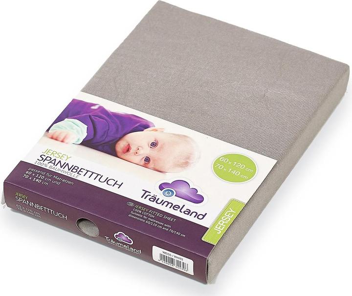 Actual product image Träumeland Fitted sheet jersey (40 x 90 cm)