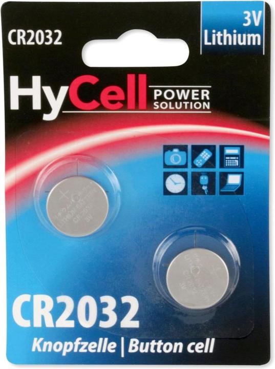 HyCell Power Solution (2 Stk., CR2032, 200 mAh)